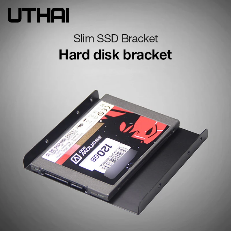 UTHAI G09 ультратонкий SSD твердотельный кронштейн жесткого диска 2,5 дюймов кронштейн жесткого диска HDD Caddy лоток адаптер жесткого диска