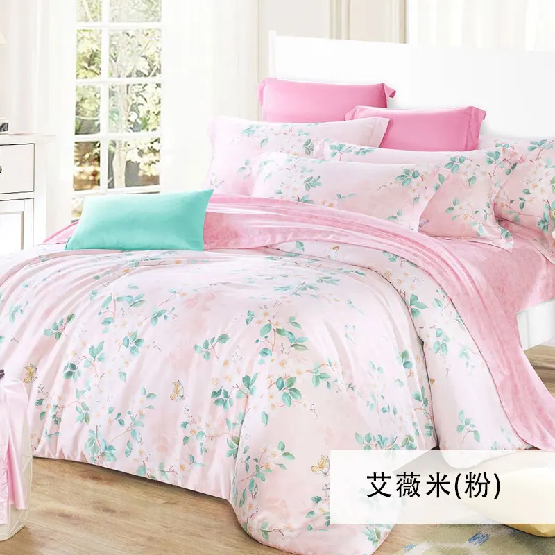 Nuevo 100% de doble cara tencel seda funda nórdica, 3d juegos de cama, housse de couette juegos de sabanas cama, juegos de cama de algodón Nuevo 100% de doble cara tencel seda funda nórdica, 3d juegos de cama, housse de couette juegos de sabanas cama, juegos de cama de algodón