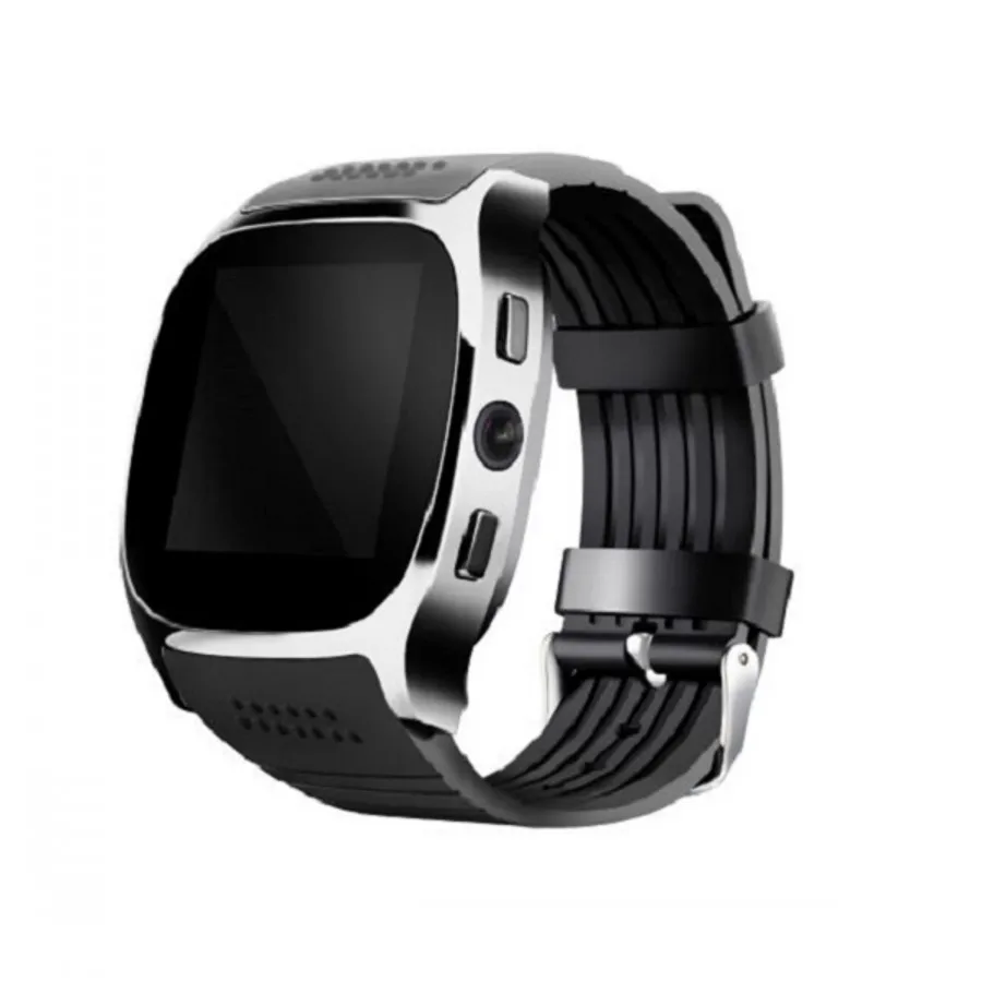 

T8 Bluetooth Smart Watch With SIM Card Slot 2.0 MP Camera Clock MTK6261D 380mha Battery For Android Smartwatch