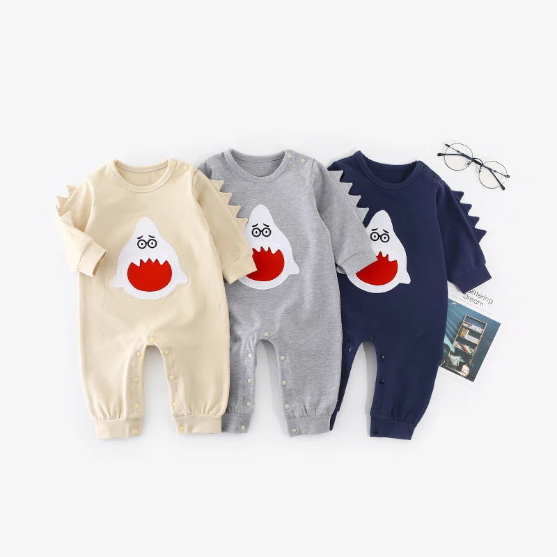

Baby Boys girls Long-Sleeved Rompers Cute Newborn Baby Clothing Set Pajamas Toddler Cotton Funny cartoon Jumpsuits