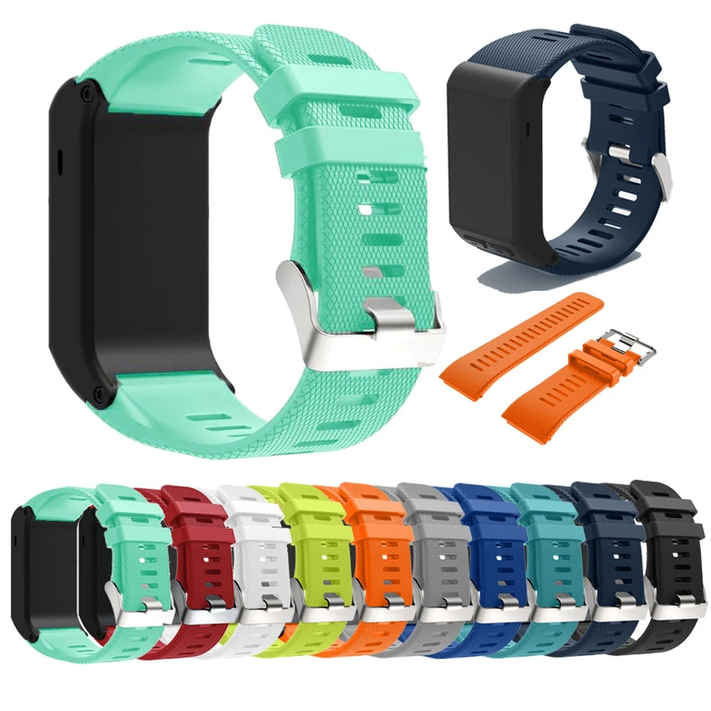 12 цветов спортивные Смарт-часы ремешок для Garmin Vivoactive HR часы модные мягкие