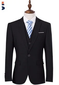 Xs-5xl 7 цвета куртка+ жилет+ брюки 2015men деловой костюм смокинг обручальные костюмы жениха 4-piece костюм фрак - Цвет: picture color