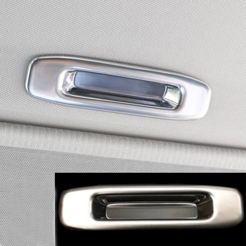 ABS Chrome Sunroof Skylight Roof Frame Lamp Handle Bowl Car Body