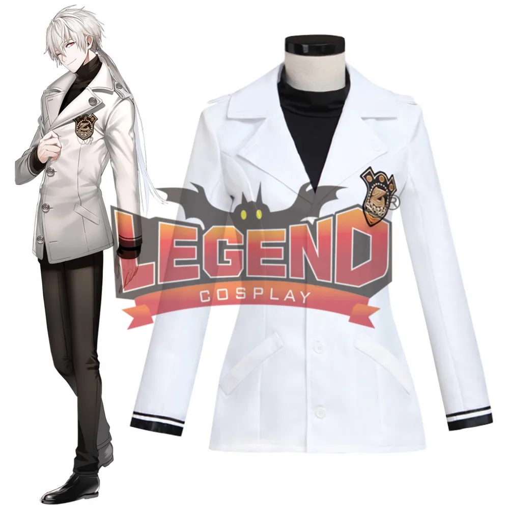 

Game Mystic Messenger Zen Heat Resistant Cosplay costume Jacket Shirt for party Halloween