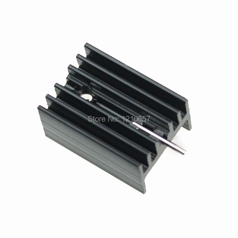 10 pcs lot 21x15x11mm IC Heatsink TO 220 TO220 Triode Heat Sink
