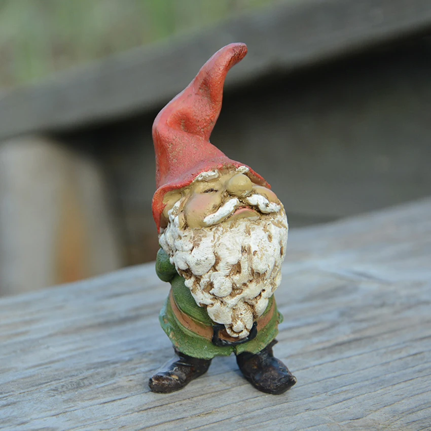 

Creative Kawaii Mini Old Fairy figurines Europe Home decor Micro Fairy Garden Miniature garden Ornament lovely home Accessories