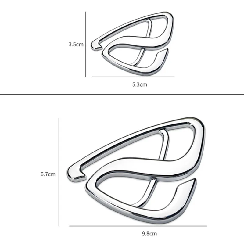 Стайлинг автомобиля переустановка ротора двигателя эмблема Эмблемы для Mazda Axela Atenza Средний багажник логотип наклейка большой маленький хром матовый черный