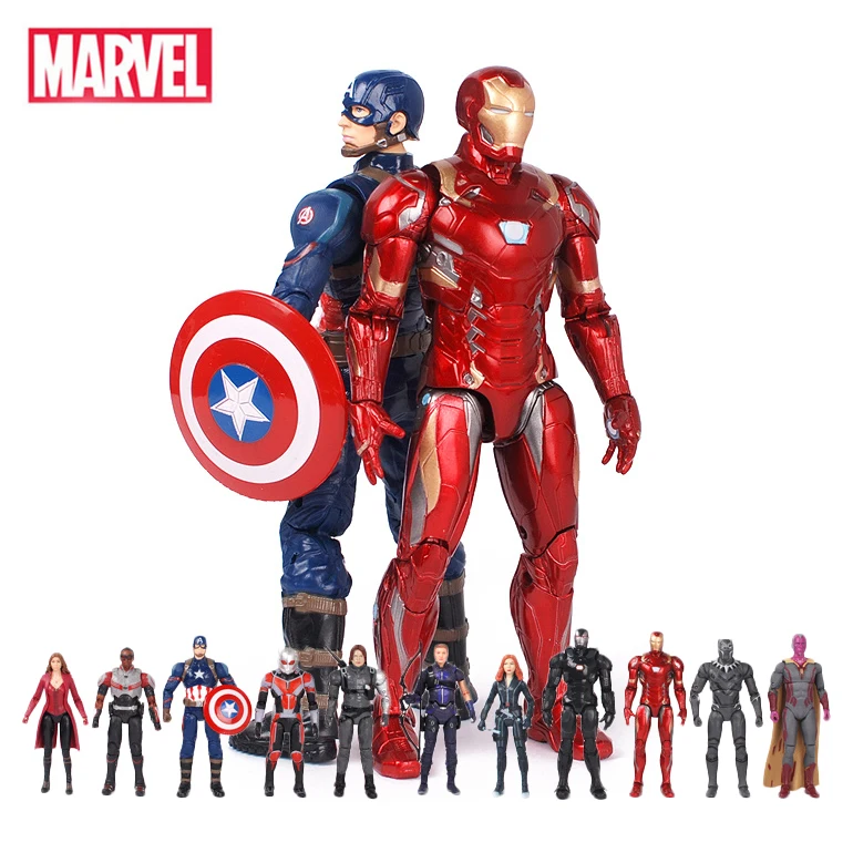 

Marvel Avengers endgame Action Figure Thanos Spiderman Hulk Iron Man Captain America Thor Wolverine Black Widow Toy Dolls