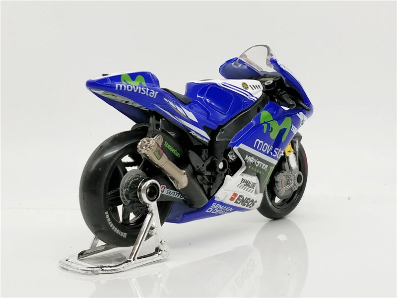 Maisto 1:18 Yamaha YZR-M1#99 Лоренцо литья под давлением модель мотогонок