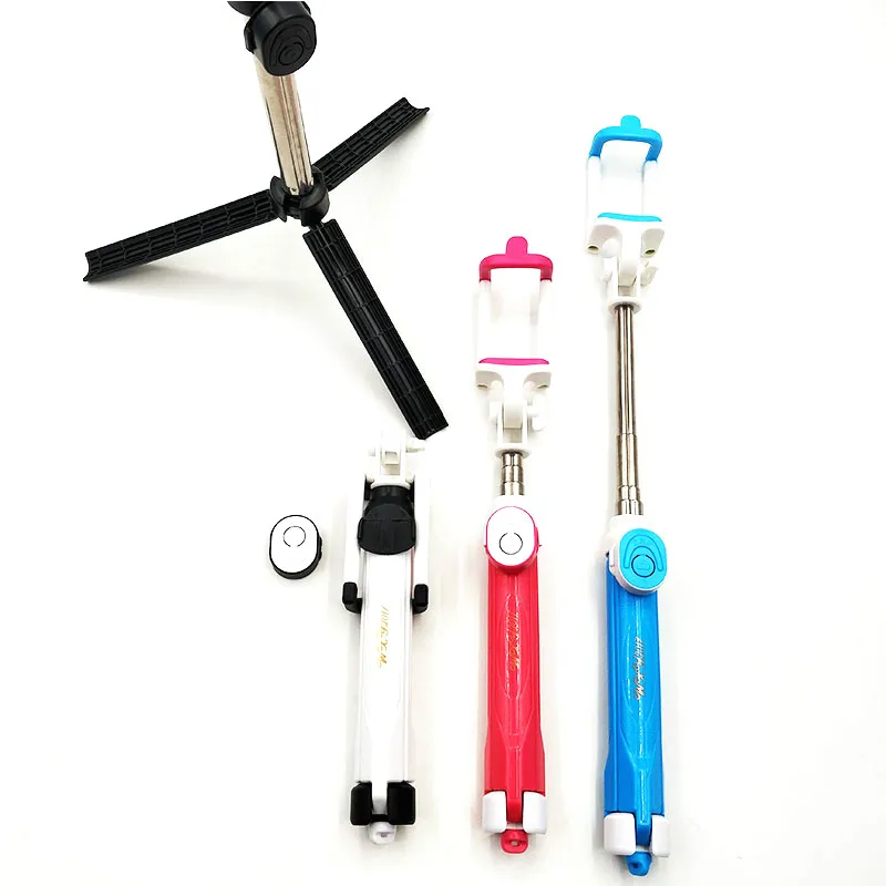 

Bluetooth Selfie Stick Mini Selfie stick Monopod Foldable 3 in 1 Selfie Stick Tripod Self-portrait with Bluetooth Shutter Remote