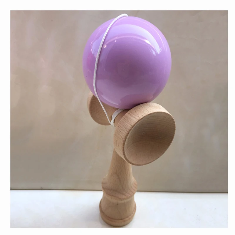 Деревянные шарики Kendama с клубничными животными умелые Профессиональные уличные