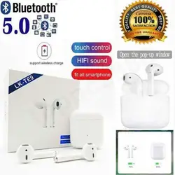 LK TE9 СПЦ Bluetooth ухо наушники Air XY Беспроводной PK w1 чип LK-TE9 наушники 1:1 Размер PK i10 i12 i13 для iPhone 7 8 Plus x xr xs