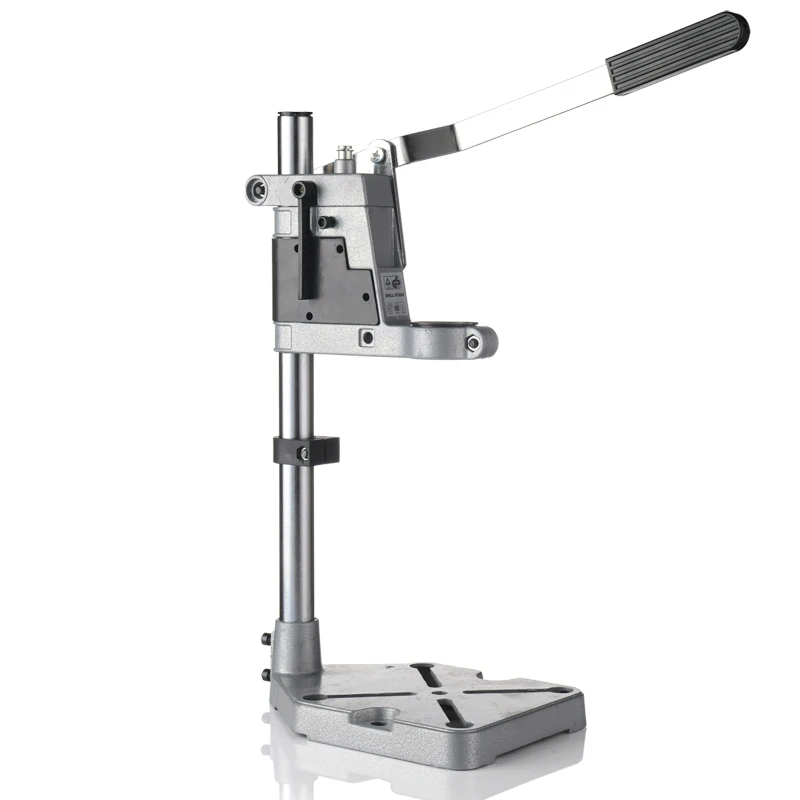 Comprar Dremel soporte de taladro eléctrico accesorios de Herramientas Eléctricas Banco de perforación soporte de prensa DIY herramienta Base marco para taladro titular de taladro