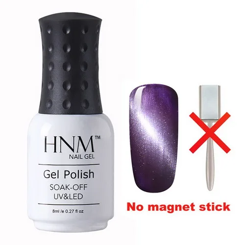 HNM 8 мл Лак для ногтей "Кошачьи Глаза" Nagellak Soak Off UV Nail Art Полуперманентная краска для тиснения гель лак Гибридный лак Lucky лак чернила - Цвет: 6562