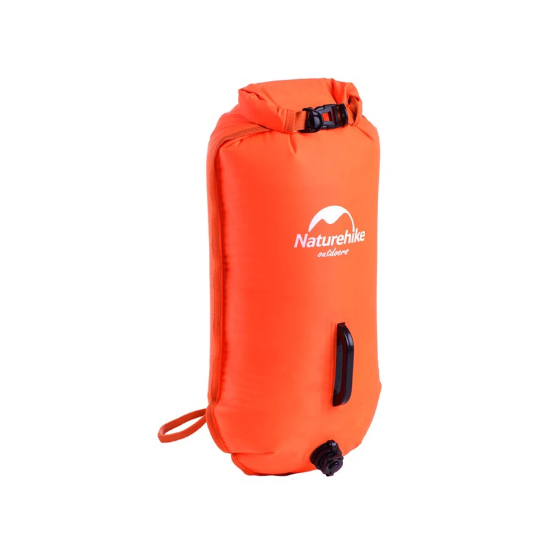Naturehike 28L надувная водонепроницаемая сумка для подводного плавания, сухая сумка для хранения, сумка для хранения, сумка для путешествий, оборудование для NH17S001-G на открытом воздухе - Цвет: Orange