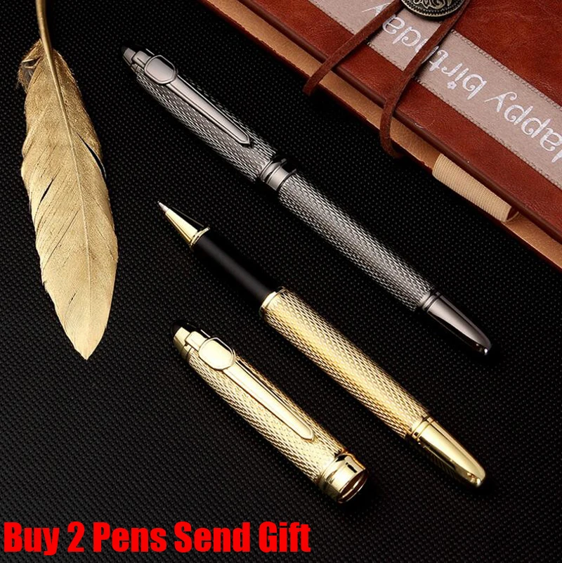 New Arrival Brand Jinhao 163 Luxury Business Writing Metal Ballpoint