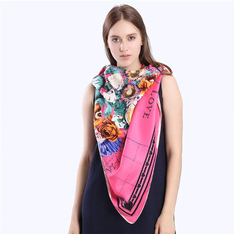 new-luxury- brand-women-floral-print- winter-twill-silk- scarf-12