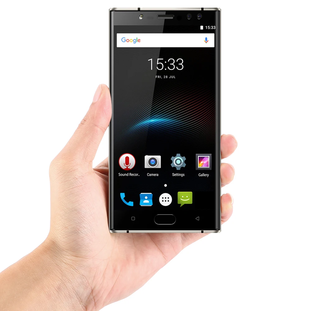 OUKITEL K3 5 ''FHD 6080 мАч 4 камеры смартфон 4G B + 6 Octa Core Android 7 0 9 В/2A MT6750T отпечатков