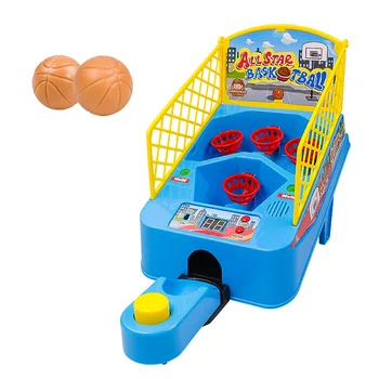 

Kids interactive board game set mini finger catapult basketball court shooting board game puzzle electric toys