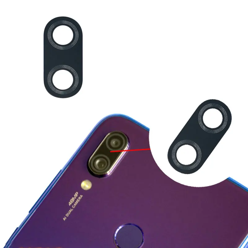 

New Back Main Camera Glass Lens Cover For Xiaomi Redmi Note 7 Replacement Repair Parts