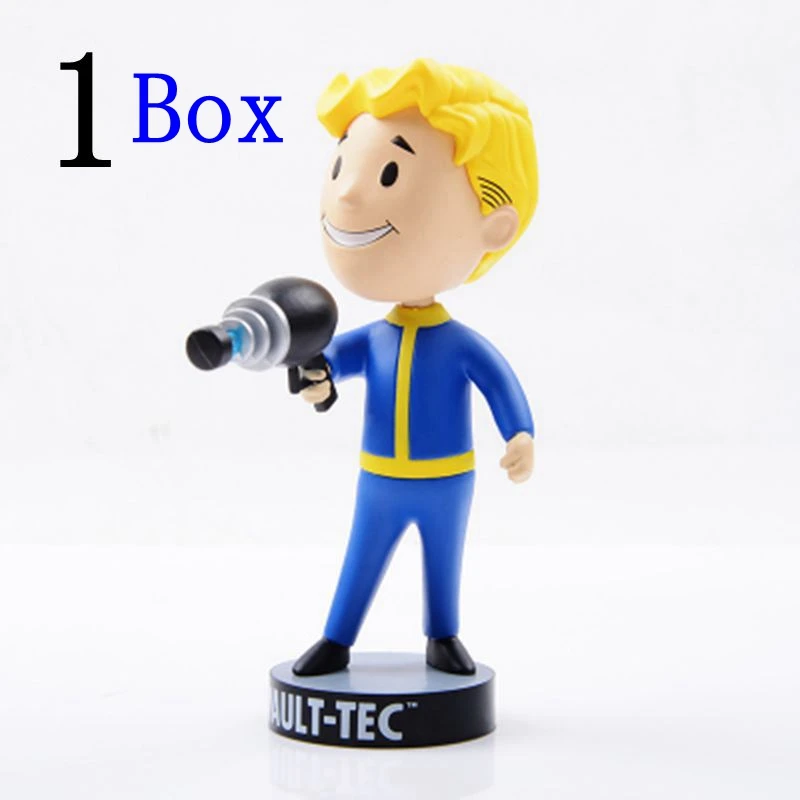 Gaming Heads Fallout 4 vavle Boy Bobbleheads серия фигурка игрушка для детей рождественские подарки Коллекционная модель - Цвет: BOX