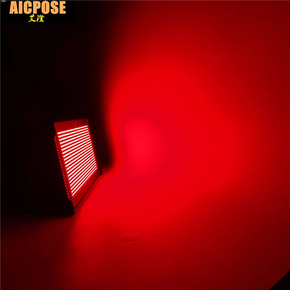 10 шт./лот 1000 Вт светодиодный Strobe Light для dj Disco вечерние вспышкой для клубной сцене света RGB 3 в 1 стробоскопический эффект света
