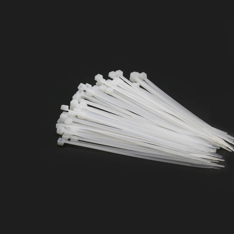 100 шт. width5.2mm 8* 200mmSelf-Locking Белый Черный Цвет красный, желтый зеленый кислотостойкий нейлоновый хомут для проводов и кабелей галстук-бабочка