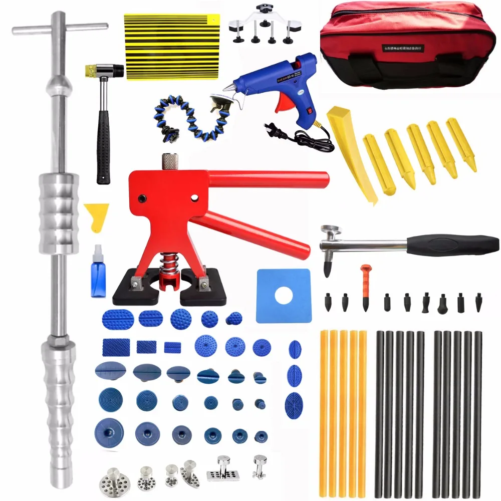 Paintless Dent Repair Tools Dent PullerLifter Slide Hammer Dent Removal Set PDR Tools PDR Kit