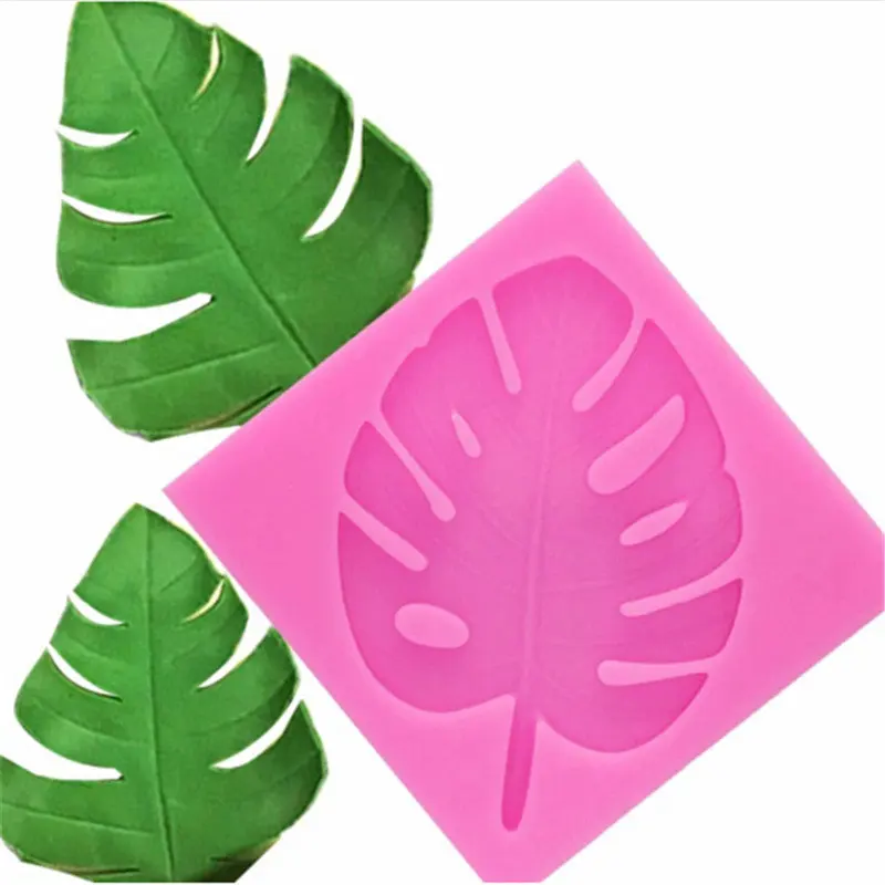 Новый 3D дерева лист формы Sugarcraft Leavf силиконовые формы черепаха листьев помадка торт отделочных работ листья шоколад Gumpaste Плесень