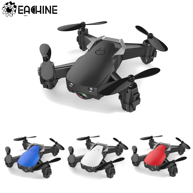 Складной Радиоуправляемый квадрокоптер E61 E61HW Мини Wi Fi FPV HD камера режим удержания