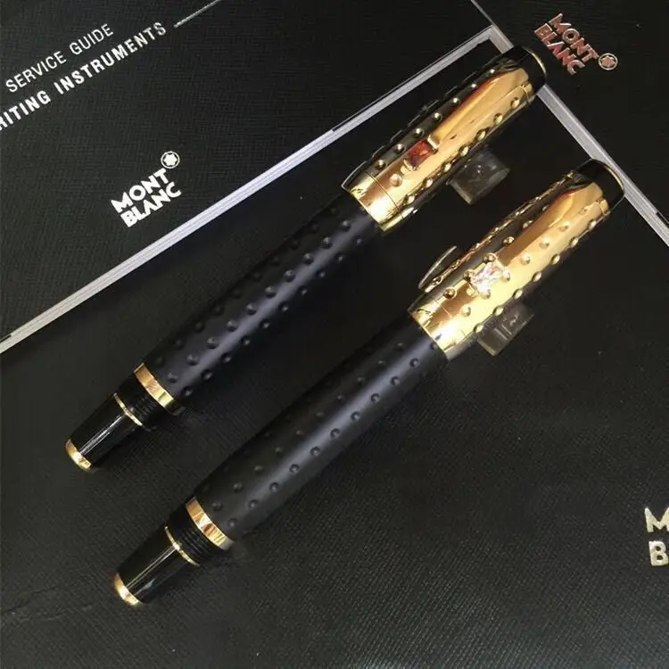 

Wakaka mon Bohemia Series precious Golden carving Blanc ink fountain pen free shipping