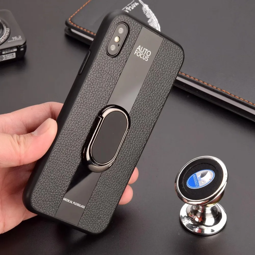 

"Auto Focus"leather Car magnetic bracket Cover for Huawei P20 P30 Pro Mate20 PRO Nova3 3i Case for Huawei Mate 10 pro capa ipone