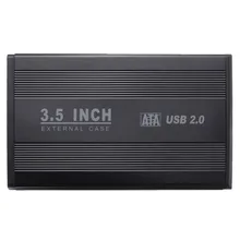 3,5 дюймов Внешний USB2.0 SATA жесткий диск HDD корпус Caddy чехол для ПК