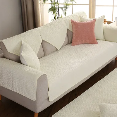 Новое поступление плюшевые диванных чехлов для гостиной диван декоративный домашний текстиль защитный чехол для мебели, для дивана Обёрточная бумага Нескользящая диванных чехлов - Цвет: 5