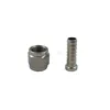 Female Flare FFL Stainless Swivel Nut 1/4 to 1/4