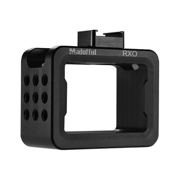 

Aluminum Alloy Photography Camera Cage Rig Bracket MRO-1880 CNC with Cold Shoe Mount for Sony RX0 Camera