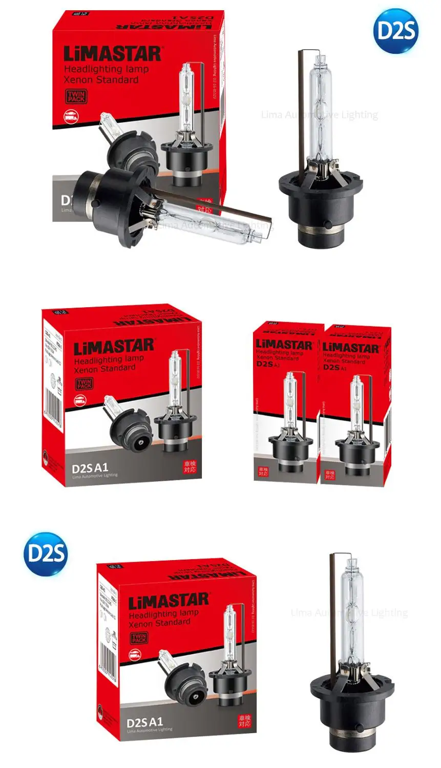 

D2S 6000K 35W CBI HID Headlight Super Bright 5000K 12V HID xenon Bulb Car Lamp Xenon Light