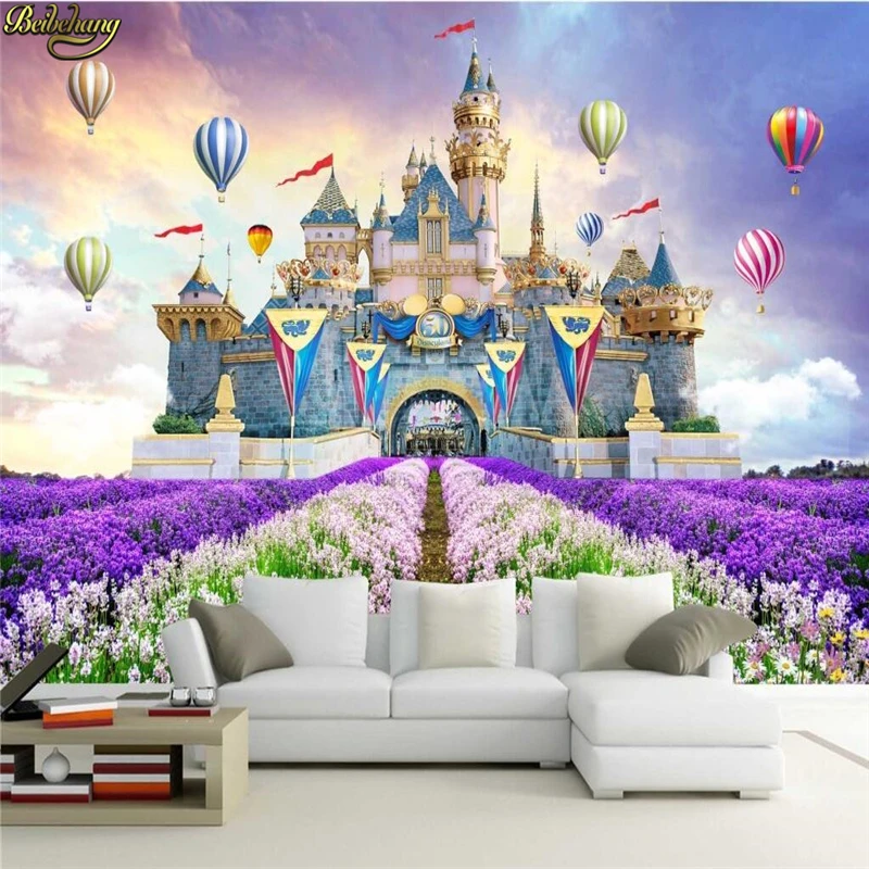 

papel de paredeSeamless fairy princess between large mural wallpaper wallpaper ktv package child girl bedroom hotel theme rooms