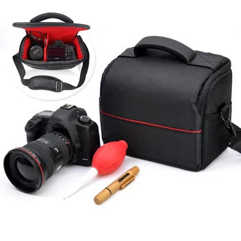 

Camera Video Bag Lens Case for Sony A7 A7R II A6300 NEX7 A6500 Nikon D3300 D5300 D5500 D5200 for Canon 600D 700D SX50 SX60 HS