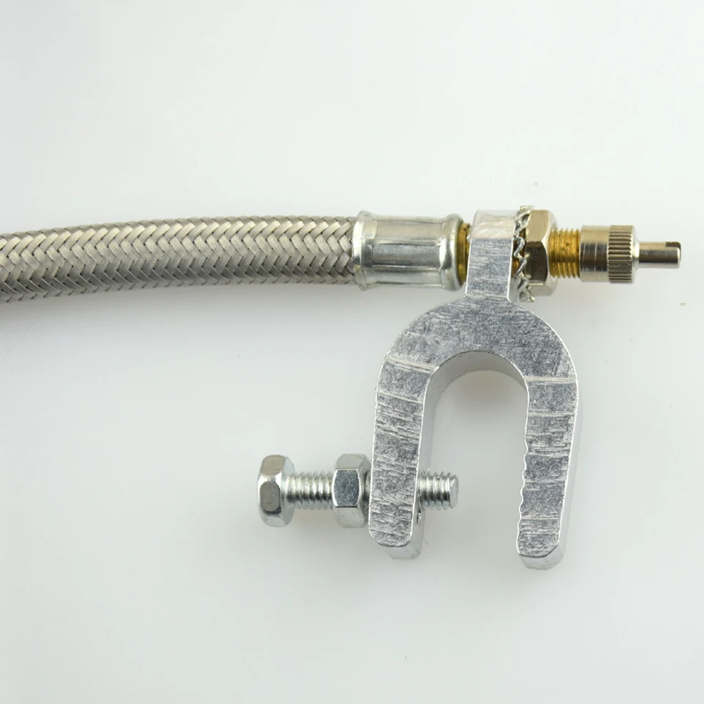 2 X Tyre Valve Extension Flexible Tire Wheel Bus Truck Transit Adaptors Vastago de valvula del neumatico extension