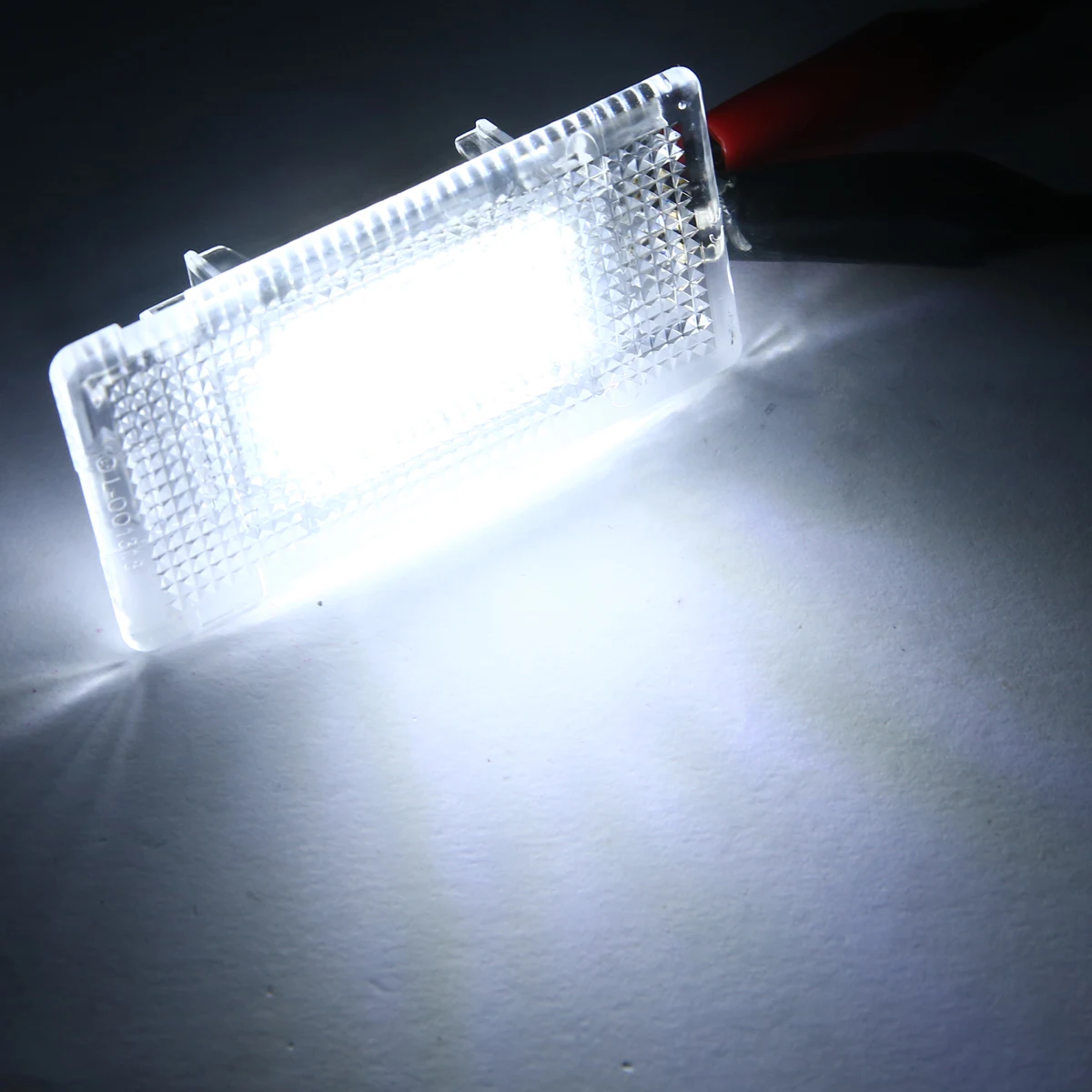 Car Signal Lamp 1pc 12V White LED Footwell Luggage Trunk Light Canbus Error Free For BMW E39 E60 F10 E63 Car Lighting