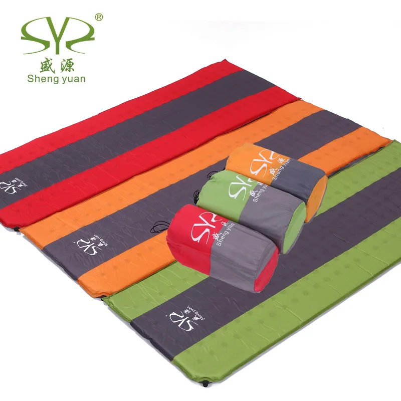 Outdoor Camping Mat Dot Inflatable Air Mattress Sleeping Pad Beach