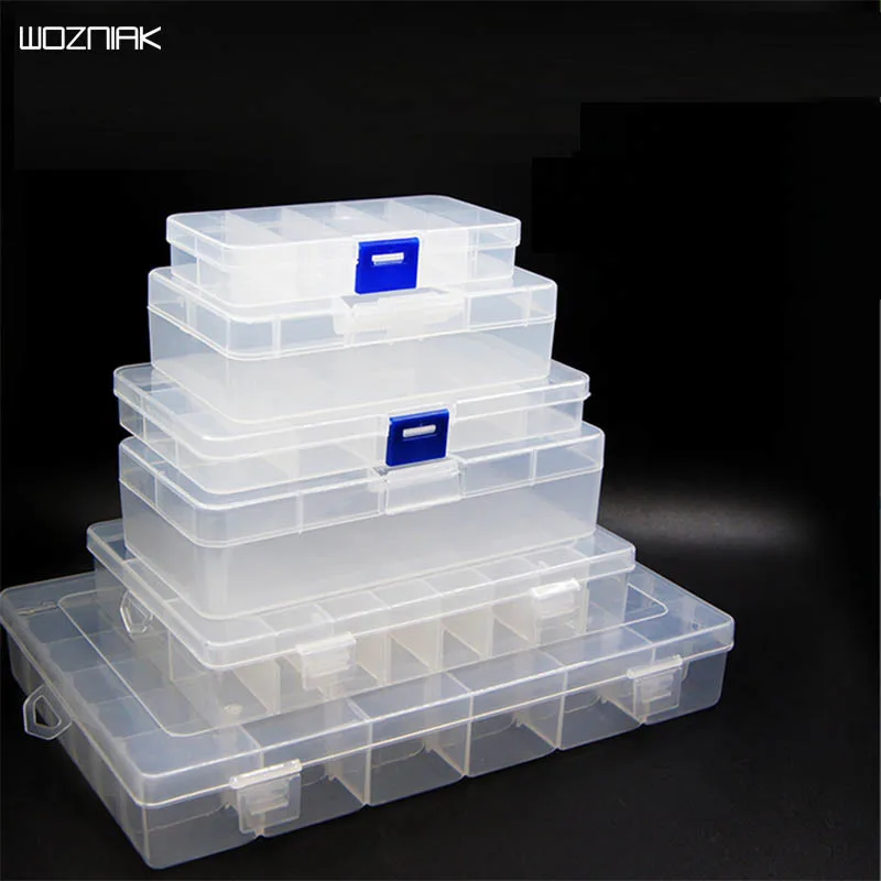 

Wozniak Tool Box Container Ring Electronic Parts Screw Beads Component Storage Box Can be split