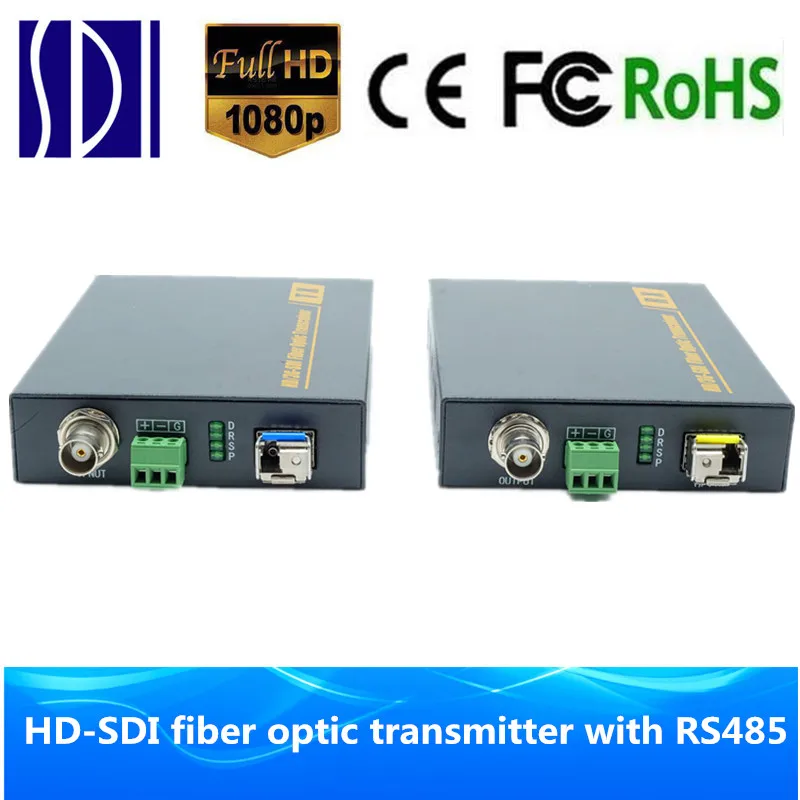Наивысшее качество 3G SDI Волокно оптический удлинитель 10 км Media Converter HD видео