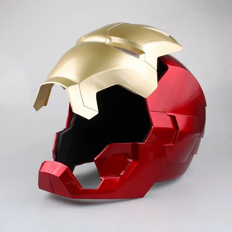 

Iron Man Adult Motorcycle Helmet Cosplay Mask Touch Sensing Mask with Collectible Model Toy 1:1 High Quality in stock