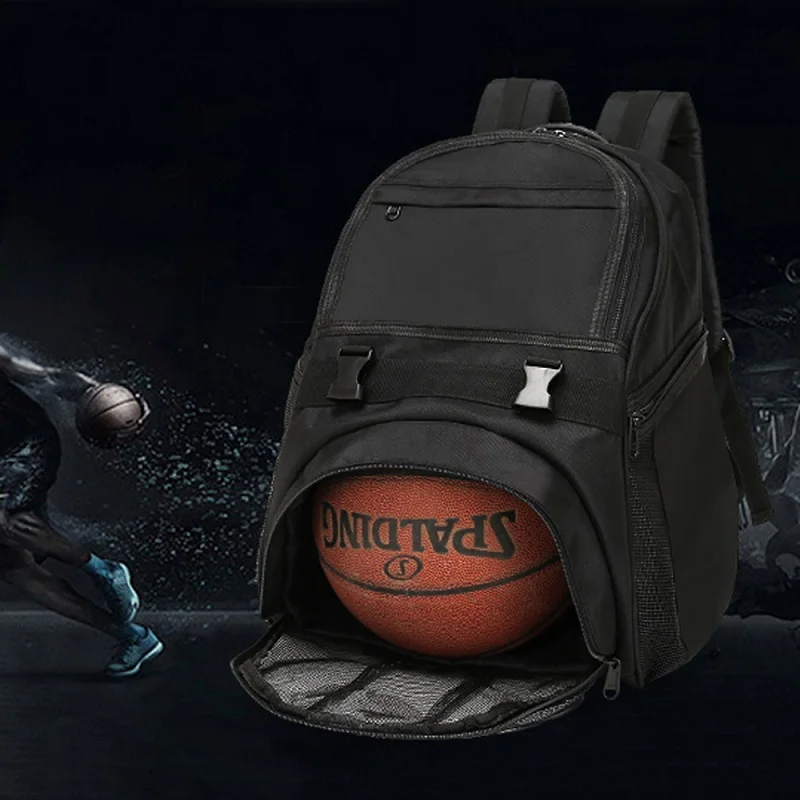 Large capacity backpack Durable Training Bags Soccer Pack Ball Bag Waterproof basketball Gym Backpack Rcbag049