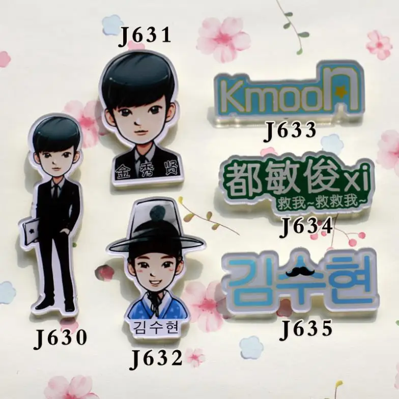 Badge brooch kim soo-hyun kmoon | Украшения и аксессуары