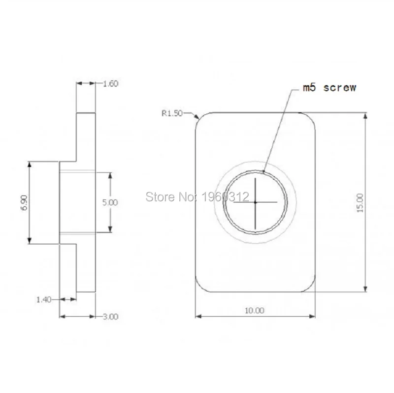 Tee v-solt nut 20160618001