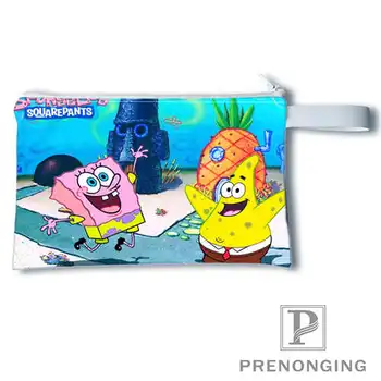 

Custom spongebob ( Printing Coin Purse Change Purse Zipper Zero Wallet Phone Key Bags Fashion Small Female Purse#19-01-22-4-177