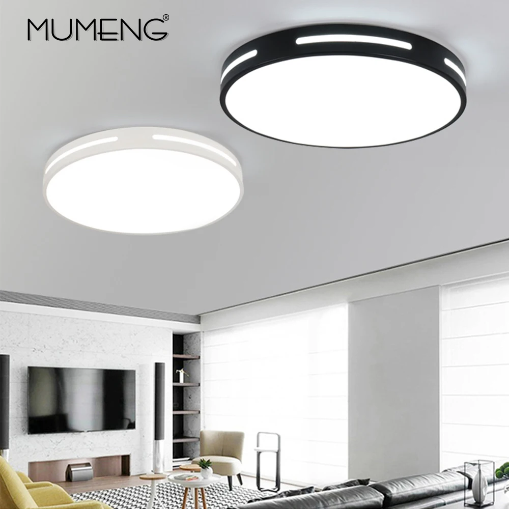 Modern LED Ceiling Light Creative Simple Round Lighting ...